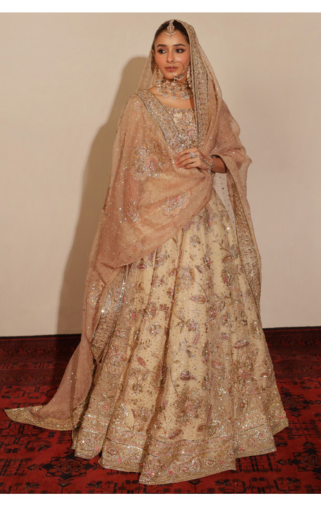 Ivory Bridal Lehnga Choli